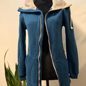 Burton Blue Zip Hoodie